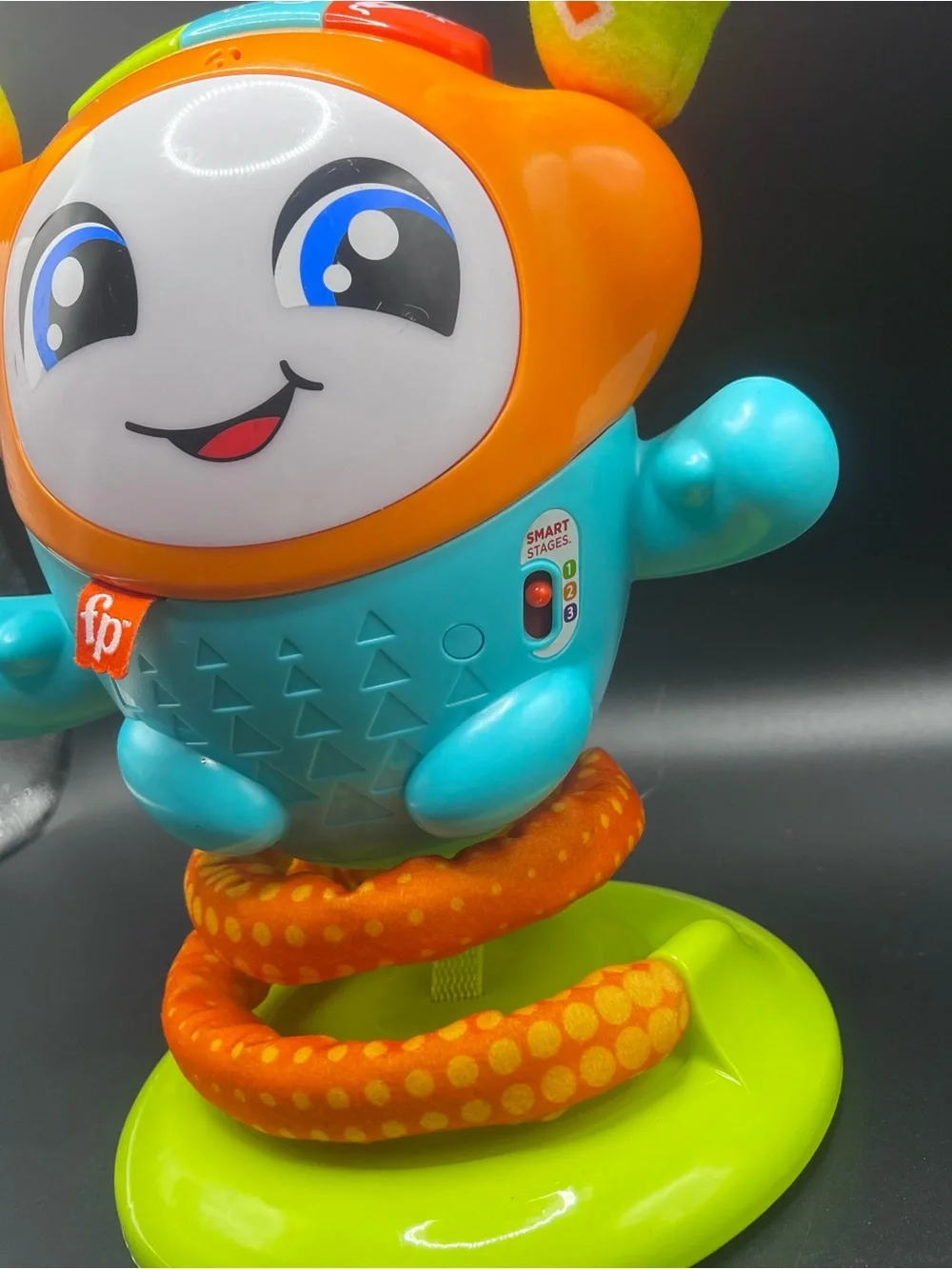 Fisher-Price DJ Bouncin' Beats Interactive Musical Singing Learning Toy ABC 123